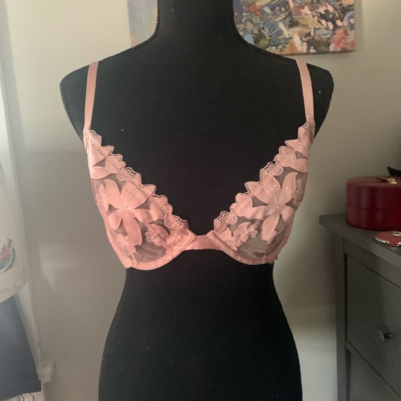 Pink Foral VS Bralette - Picture 1 of 5